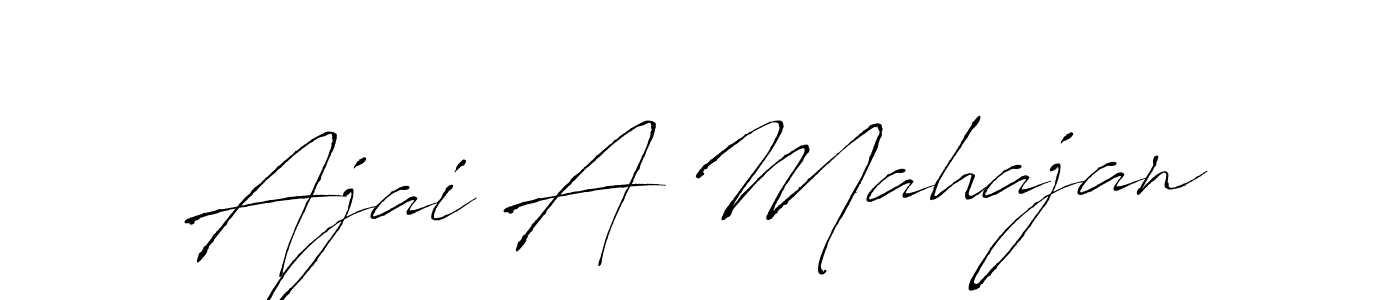 Make a beautiful signature design for name Ajai A Mahajan. Use this online signature maker to create a handwritten signature for free. Ajai A Mahajan signature style 6 images and pictures png