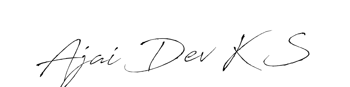 Also You can easily find your signature by using the search form. We will create Ajai Dev K S name handwritten signature images for you free of cost using Antro_Vectra sign style. Ajai Dev K S signature style 6 images and pictures png