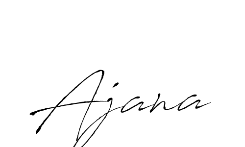 Antro_Vectra is a professional signature style that is perfect for those who want to add a touch of class to their signature. It is also a great choice for those who want to make their signature more unique. Get Ajana name to fancy signature for free. Ajana signature style 6 images and pictures png