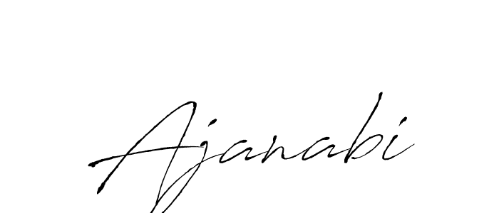 Antro_Vectra is a professional signature style that is perfect for those who want to add a touch of class to their signature. It is also a great choice for those who want to make their signature more unique. Get Ajanabi name to fancy signature for free. Ajanabi signature style 6 images and pictures png