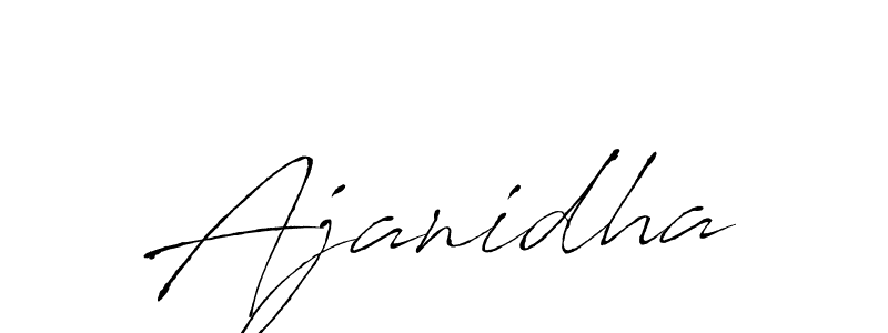 Also You can easily find your signature by using the search form. We will create Ajanidha name handwritten signature images for you free of cost using Antro_Vectra sign style. Ajanidha signature style 6 images and pictures png