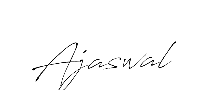 How to make Ajaswal signature? Antro_Vectra is a professional autograph style. Create handwritten signature for Ajaswal name. Ajaswal signature style 6 images and pictures png