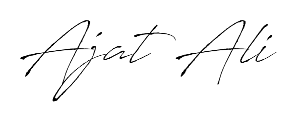 How to Draw Ajat Ali signature style? Antro_Vectra is a latest design signature styles for name Ajat Ali. Ajat Ali signature style 6 images and pictures png