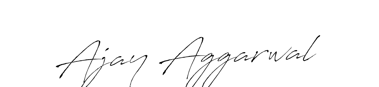 Use a signature maker to create a handwritten signature online. With this signature software, you can design (Antro_Vectra) your own signature for name Ajay Aggarwal. Ajay Aggarwal signature style 6 images and pictures png