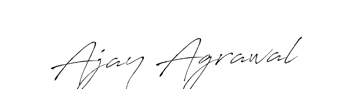 Use a signature maker to create a handwritten signature online. With this signature software, you can design (Antro_Vectra) your own signature for name Ajay Agrawal. Ajay Agrawal signature style 6 images and pictures png