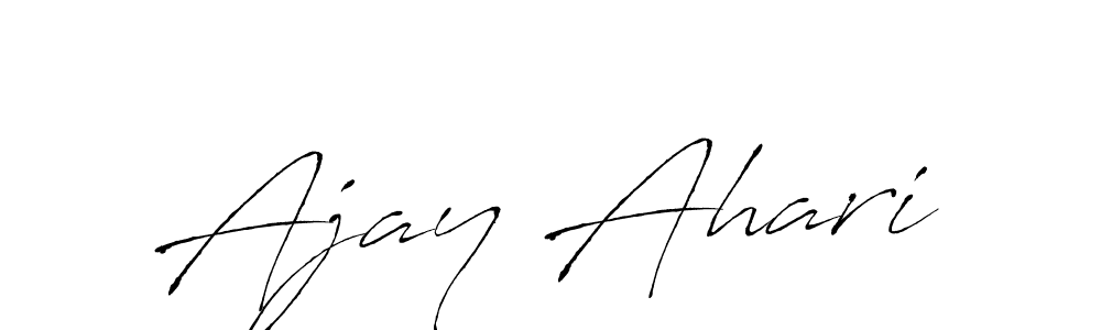 Make a short Ajay Ahari signature style. Manage your documents anywhere anytime using Antro_Vectra. Create and add eSignatures, submit forms, share and send files easily. Ajay Ahari signature style 6 images and pictures png