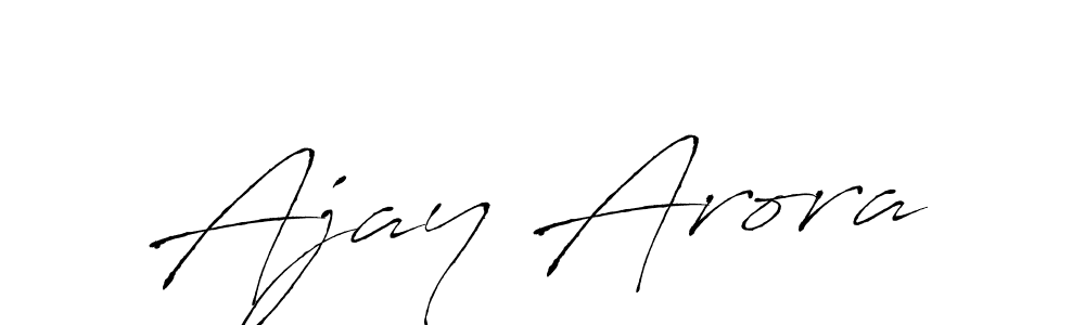 Also You can easily find your signature by using the search form. We will create Ajay Arora name handwritten signature images for you free of cost using Antro_Vectra sign style. Ajay Arora signature style 6 images and pictures png