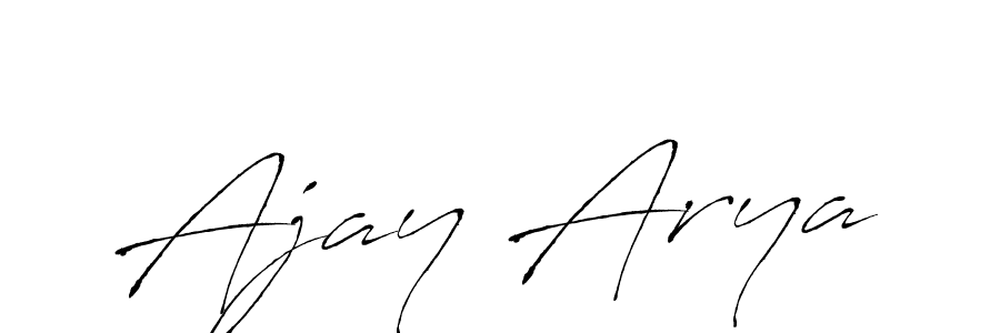 How to Draw Ajay Arya signature style? Antro_Vectra is a latest design signature styles for name Ajay Arya. Ajay Arya signature style 6 images and pictures png