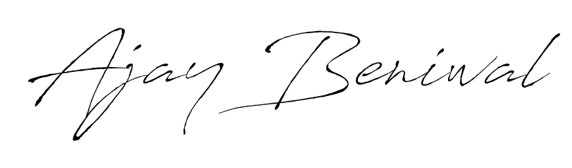 Also we have Ajay Beniwal name is the best signature style. Create professional handwritten signature collection using Antro_Vectra autograph style. Ajay Beniwal signature style 6 images and pictures png