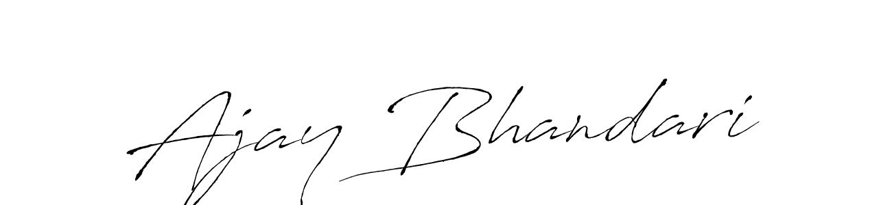 Make a beautiful signature design for name Ajay Bhandari. Use this online signature maker to create a handwritten signature for free. Ajay Bhandari signature style 6 images and pictures png