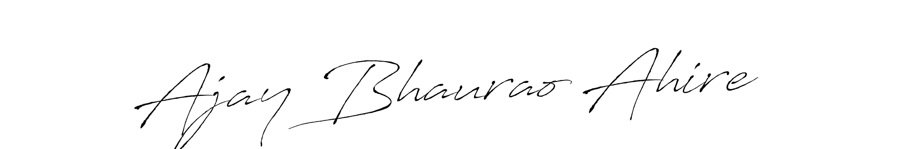 Ajay Bhaurao Ahire stylish signature style. Best Handwritten Sign (Antro_Vectra) for my name. Handwritten Signature Collection Ideas for my name Ajay Bhaurao Ahire. Ajay Bhaurao Ahire signature style 6 images and pictures png