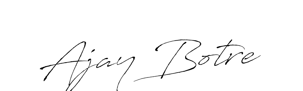 Also You can easily find your signature by using the search form. We will create Ajay Botre name handwritten signature images for you free of cost using Antro_Vectra sign style. Ajay Botre signature style 6 images and pictures png