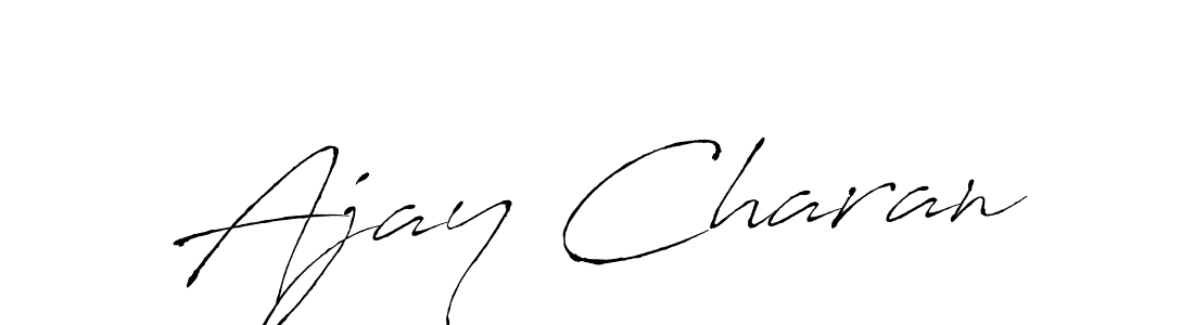 Once you've used our free online signature maker to create your best signature Antro_Vectra style, it's time to enjoy all of the benefits that Ajay Charan name signing documents. Ajay Charan signature style 6 images and pictures png
