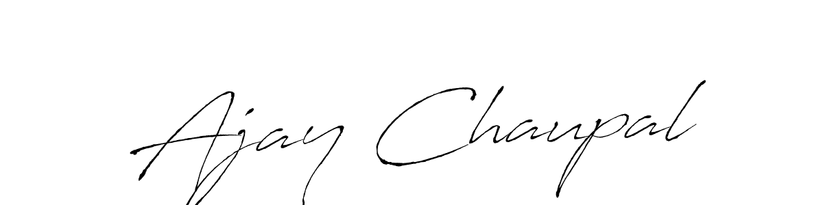 You can use this online signature creator to create a handwritten signature for the name Ajay Chaupal. This is the best online autograph maker. Ajay Chaupal signature style 6 images and pictures png