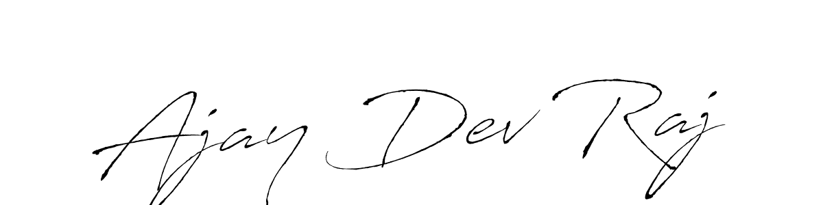 Use a signature maker to create a handwritten signature online. With this signature software, you can design (Antro_Vectra) your own signature for name Ajay Dev Raj. Ajay Dev Raj signature style 6 images and pictures png