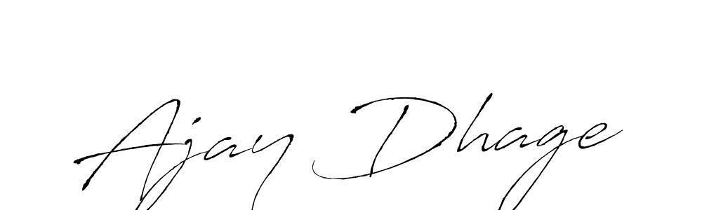 if you are searching for the best signature style for your name Ajay Dhage. so please give up your signature search. here we have designed multiple signature styles  using Antro_Vectra. Ajay Dhage signature style 6 images and pictures png