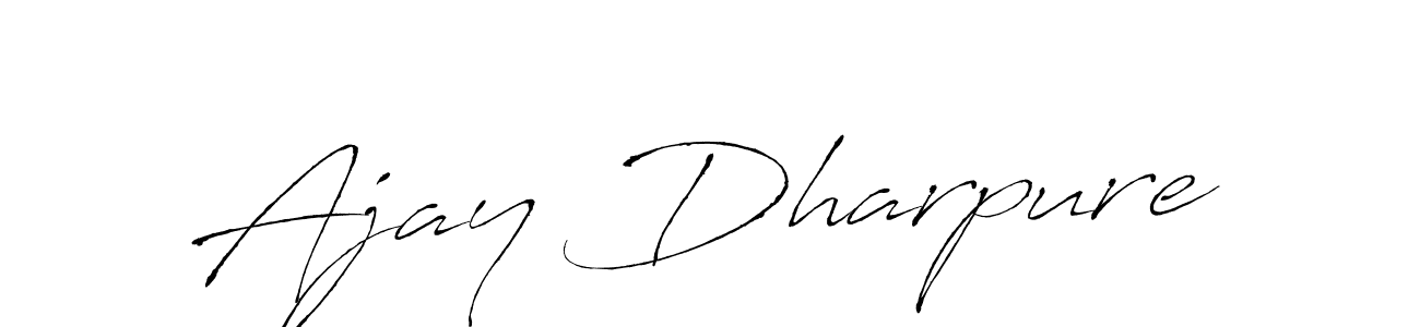 Best and Professional Signature Style for Ajay Dharpure. Antro_Vectra Best Signature Style Collection. Ajay Dharpure signature style 6 images and pictures png