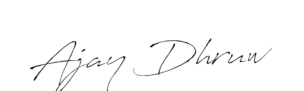 Similarly Antro_Vectra is the best handwritten signature design. Signature creator online .You can use it as an online autograph creator for name Ajay Dhruw. Ajay Dhruw signature style 6 images and pictures png