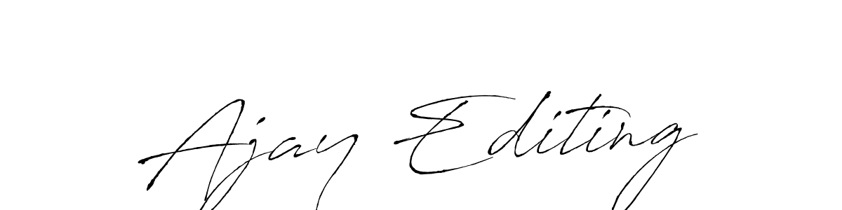 You can use this online signature creator to create a handwritten signature for the name Ajay Editing. This is the best online autograph maker. Ajay Editing signature style 6 images and pictures png