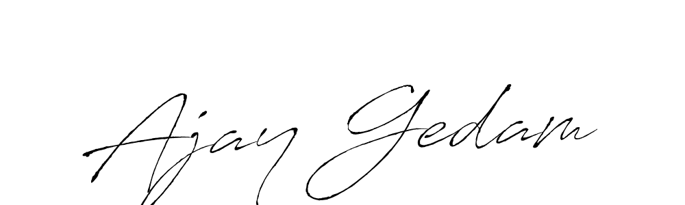 You should practise on your own different ways (Antro_Vectra) to write your name (Ajay Gedam) in signature. don't let someone else do it for you. Ajay Gedam signature style 6 images and pictures png