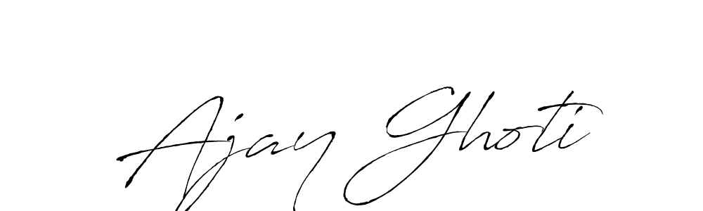 Once you've used our free online signature maker to create your best signature Antro_Vectra style, it's time to enjoy all of the benefits that Ajay Ghoti name signing documents. Ajay Ghoti signature style 6 images and pictures png