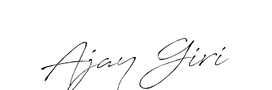 Also You can easily find your signature by using the search form. We will create Ajay Giri name handwritten signature images for you free of cost using Antro_Vectra sign style. Ajay Giri signature style 6 images and pictures png