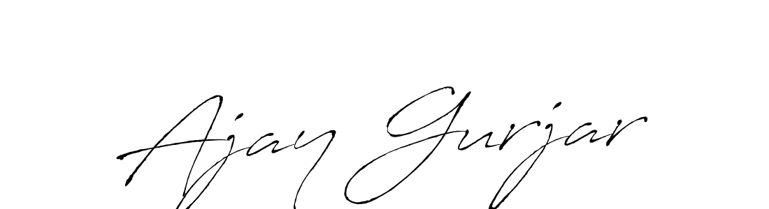 This is the best signature style for the Ajay Gurjar name. Also you like these signature font (Antro_Vectra). Mix name signature. Ajay Gurjar signature style 6 images and pictures png