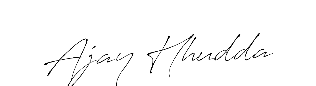 Also we have Ajay Hhudda name is the best signature style. Create professional handwritten signature collection using Antro_Vectra autograph style. Ajay Hhudda signature style 6 images and pictures png