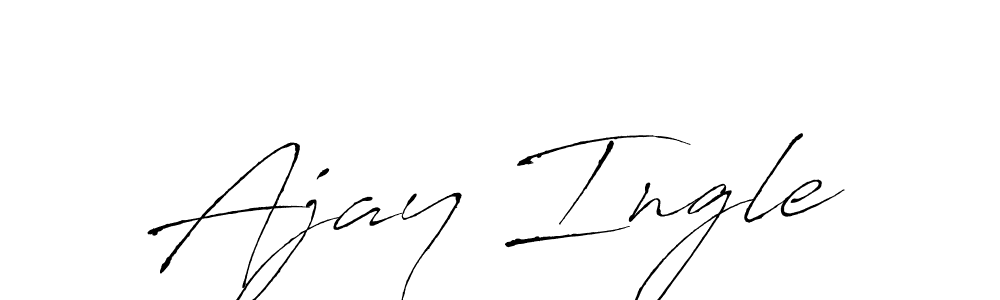 This is the best signature style for the Ajay Ingle name. Also you like these signature font (Antro_Vectra). Mix name signature. Ajay Ingle signature style 6 images and pictures png