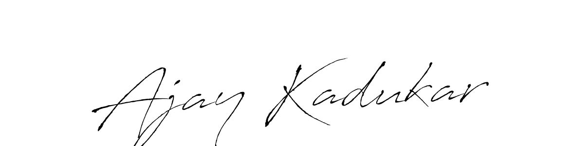 You can use this online signature creator to create a handwritten signature for the name Ajay Kadukar. This is the best online autograph maker. Ajay Kadukar signature style 6 images and pictures png