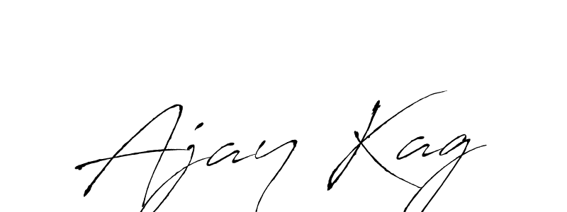 The best way (Antro_Vectra) to make a short signature is to pick only two or three words in your name. The name Ajay Kag include a total of six letters. For converting this name. Ajay Kag signature style 6 images and pictures png