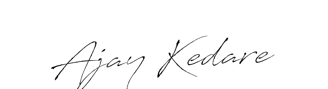 How to make Ajay Kedare signature? Antro_Vectra is a professional autograph style. Create handwritten signature for Ajay Kedare name. Ajay Kedare signature style 6 images and pictures png