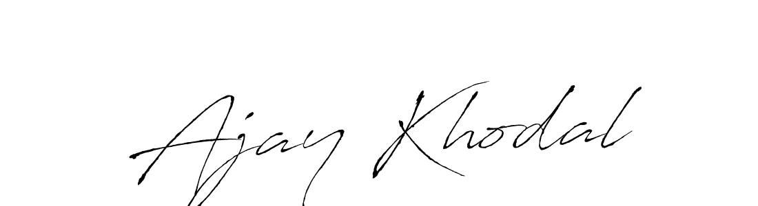 The best way (Antro_Vectra) to make a short signature is to pick only two or three words in your name. The name Ajay Khodal include a total of six letters. For converting this name. Ajay Khodal signature style 6 images and pictures png