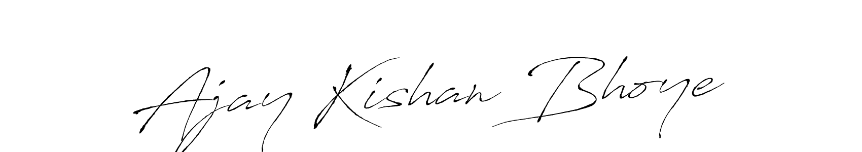 Design your own signature with our free online signature maker. With this signature software, you can create a handwritten (Antro_Vectra) signature for name Ajay Kishan Bhoye. Ajay Kishan Bhoye signature style 6 images and pictures png