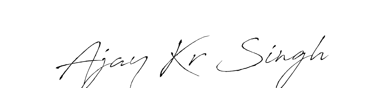 The best way (Antro_Vectra) to make a short signature is to pick only two or three words in your name. The name Ajay Kr Singh include a total of six letters. For converting this name. Ajay Kr Singh signature style 6 images and pictures png