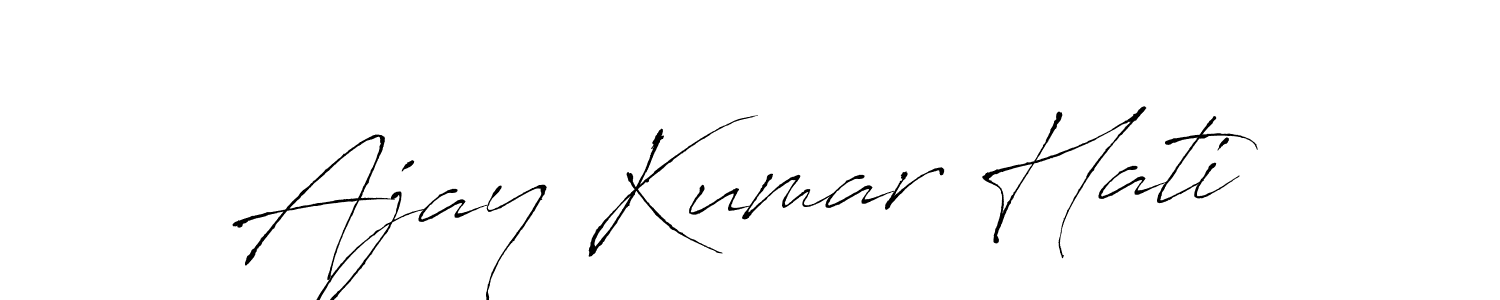 How to Draw Ajay Kumar Hati signature style? Antro_Vectra is a latest design signature styles for name Ajay Kumar Hati. Ajay Kumar Hati signature style 6 images and pictures png