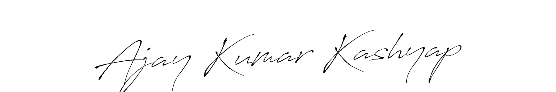 Make a beautiful signature design for name Ajay Kumar Kashyap. Use this online signature maker to create a handwritten signature for free. Ajay Kumar Kashyap signature style 6 images and pictures png