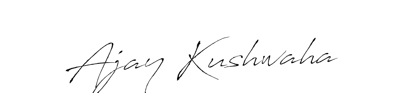 It looks lik you need a new signature style for name Ajay Kushwaha. Design unique handwritten (Antro_Vectra) signature with our free signature maker in just a few clicks. Ajay Kushwaha signature style 6 images and pictures png