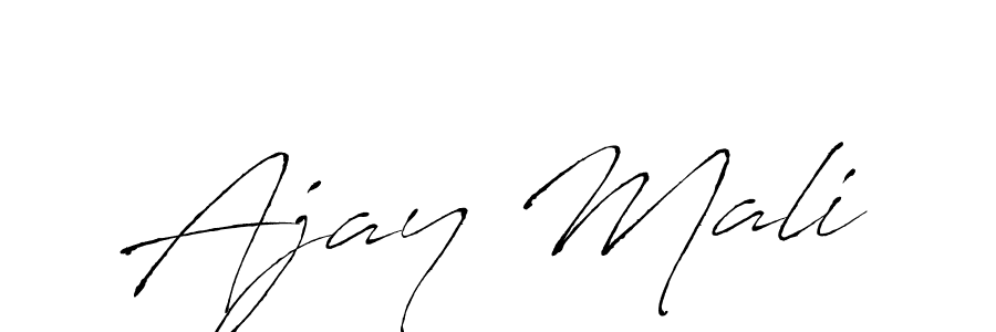 You can use this online signature creator to create a handwritten signature for the name Ajay Mali. This is the best online autograph maker. Ajay Mali signature style 6 images and pictures png