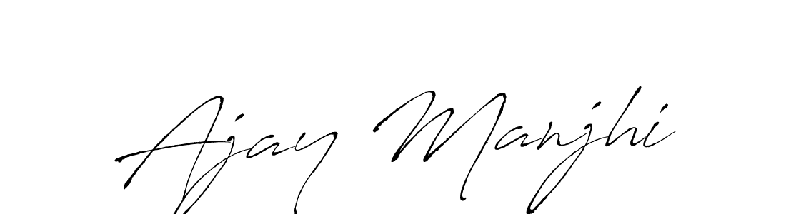 Best and Professional Signature Style for Ajay Manjhi. Antro_Vectra Best Signature Style Collection. Ajay Manjhi signature style 6 images and pictures png