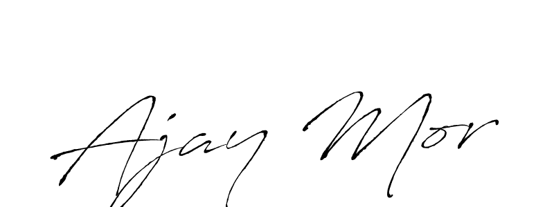 Also You can easily find your signature by using the search form. We will create Ajay Mor name handwritten signature images for you free of cost using Antro_Vectra sign style. Ajay Mor signature style 6 images and pictures png