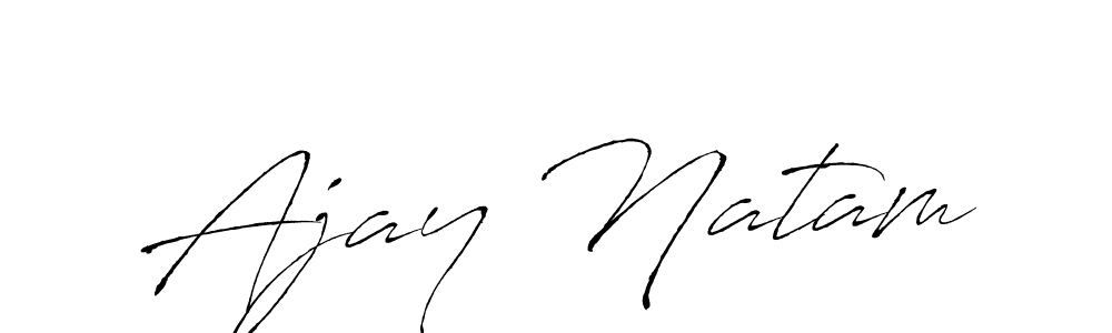 How to Draw Ajay Natam signature style? Antro_Vectra is a latest design signature styles for name Ajay Natam. Ajay Natam signature style 6 images and pictures png