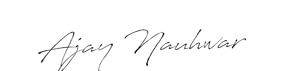 You can use this online signature creator to create a handwritten signature for the name Ajay Nauhwar. This is the best online autograph maker. Ajay Nauhwar signature style 6 images and pictures png