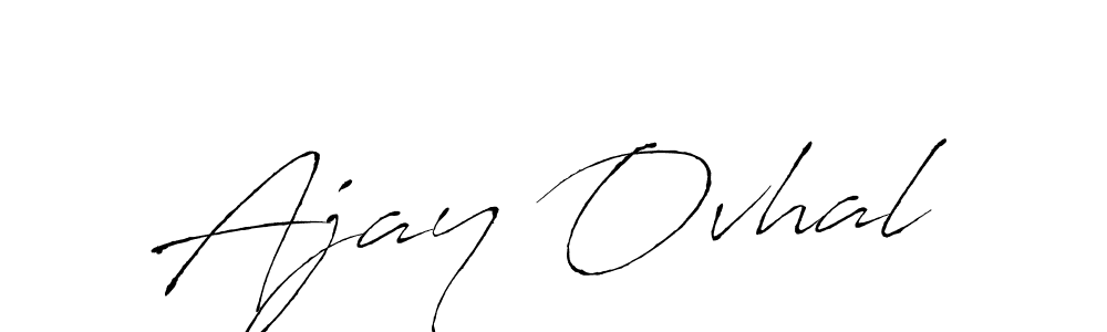 You should practise on your own different ways (Antro_Vectra) to write your name (Ajay Ovhal) in signature. don't let someone else do it for you. Ajay Ovhal signature style 6 images and pictures png