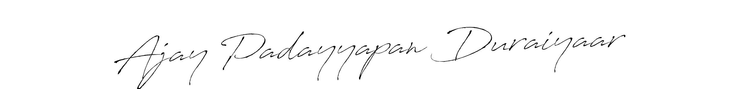 if you are searching for the best signature style for your name Ajay Padayyapan Duraiyaar. so please give up your signature search. here we have designed multiple signature styles  using Antro_Vectra. Ajay Padayyapan Duraiyaar signature style 6 images and pictures png