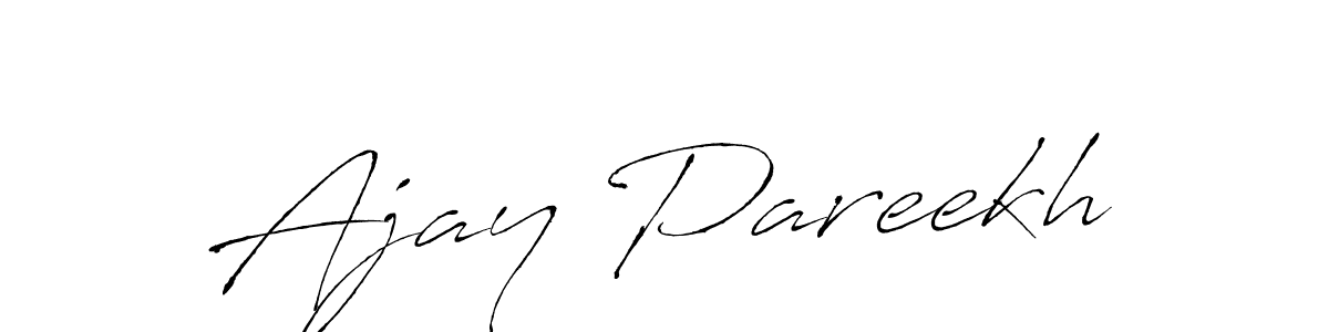 Make a beautiful signature design for name Ajay Pareekh. Use this online signature maker to create a handwritten signature for free. Ajay Pareekh signature style 6 images and pictures png