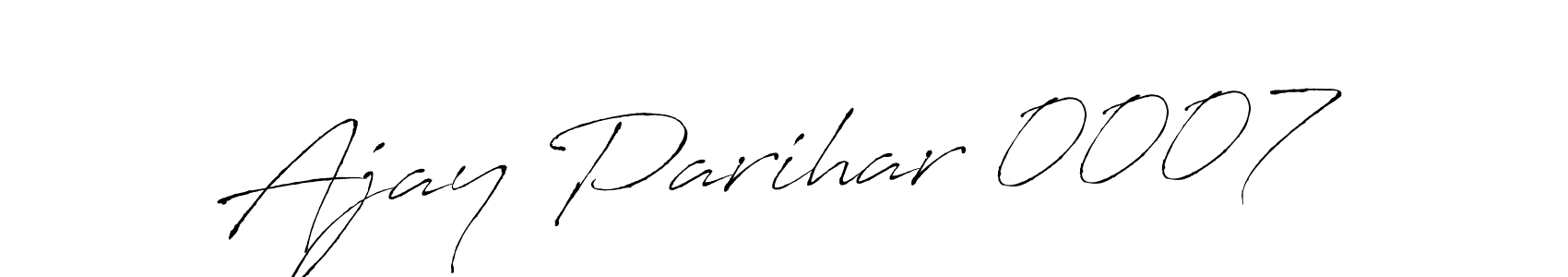 if you are searching for the best signature style for your name Ajay Parihar 0007. so please give up your signature search. here we have designed multiple signature styles  using Antro_Vectra. Ajay Parihar 0007 signature style 6 images and pictures png