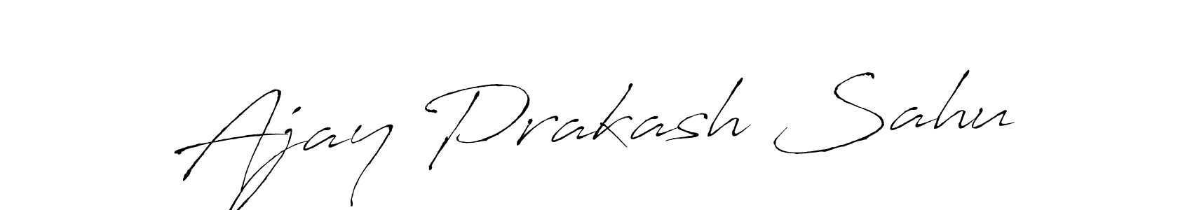Use a signature maker to create a handwritten signature online. With this signature software, you can design (Antro_Vectra) your own signature for name Ajay Prakash Sahu. Ajay Prakash Sahu signature style 6 images and pictures png