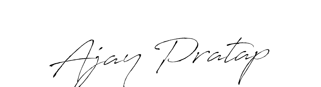 Create a beautiful signature design for name Ajay Pratap. With this signature (Antro_Vectra) fonts, you can make a handwritten signature for free. Ajay Pratap signature style 6 images and pictures png