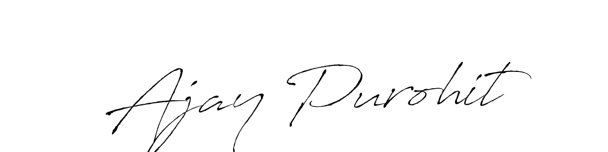 How to make Ajay Purohit signature? Antro_Vectra is a professional autograph style. Create handwritten signature for Ajay Purohit name. Ajay Purohit signature style 6 images and pictures png